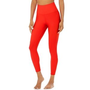 ALO Yoga Red Skinny Pants